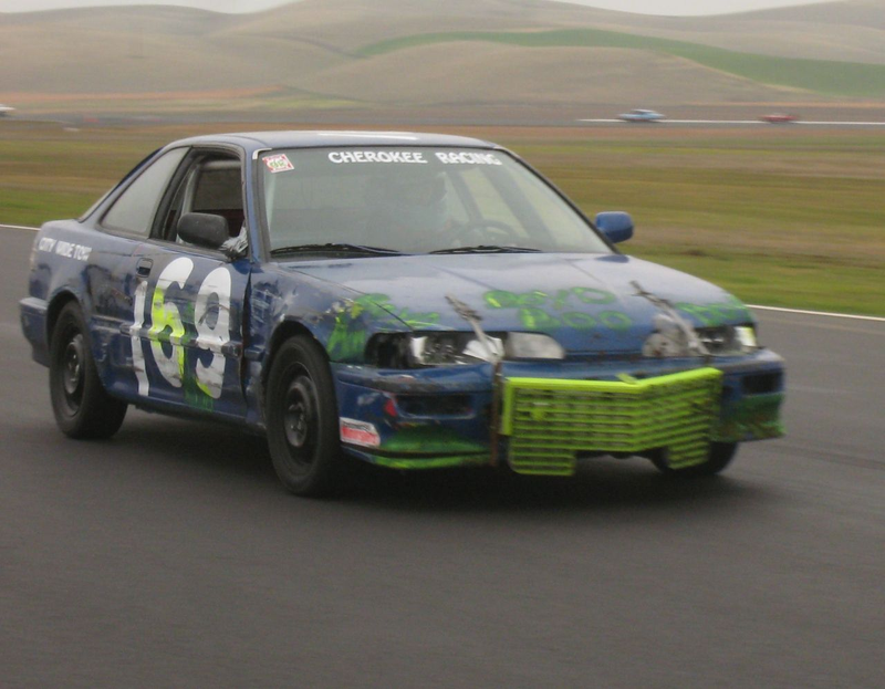 Illustration for article titled 24 Hours Of LeMons Arse Freeze-A-Palooza Über Gallery: Soichiro's Revenge